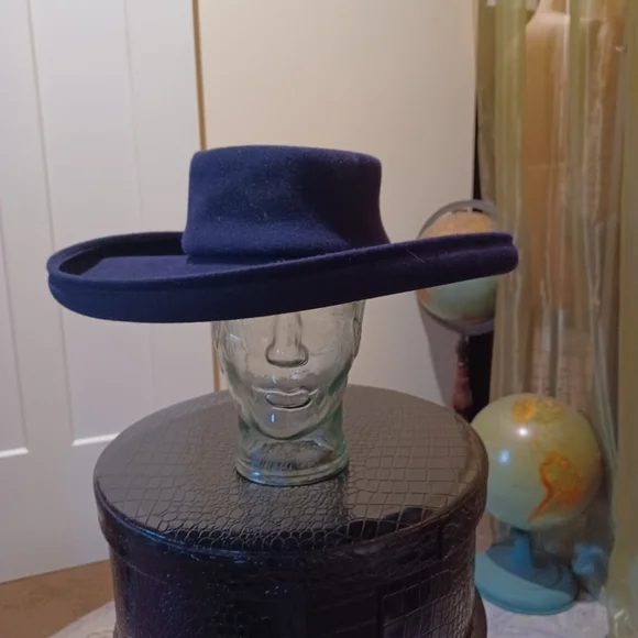Patricia Underwood felt top hat  # Kentucky Derby # high tea # ascot Patricia Underwood Custom HORSERACING Hat | Mercari main image 4